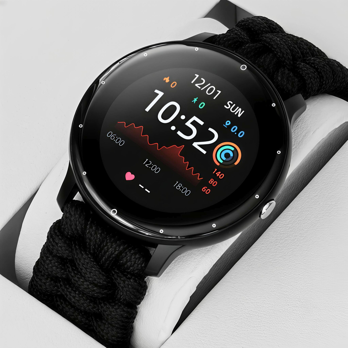Smart Classic Black Paracord, 2 ремінці — фото 2
