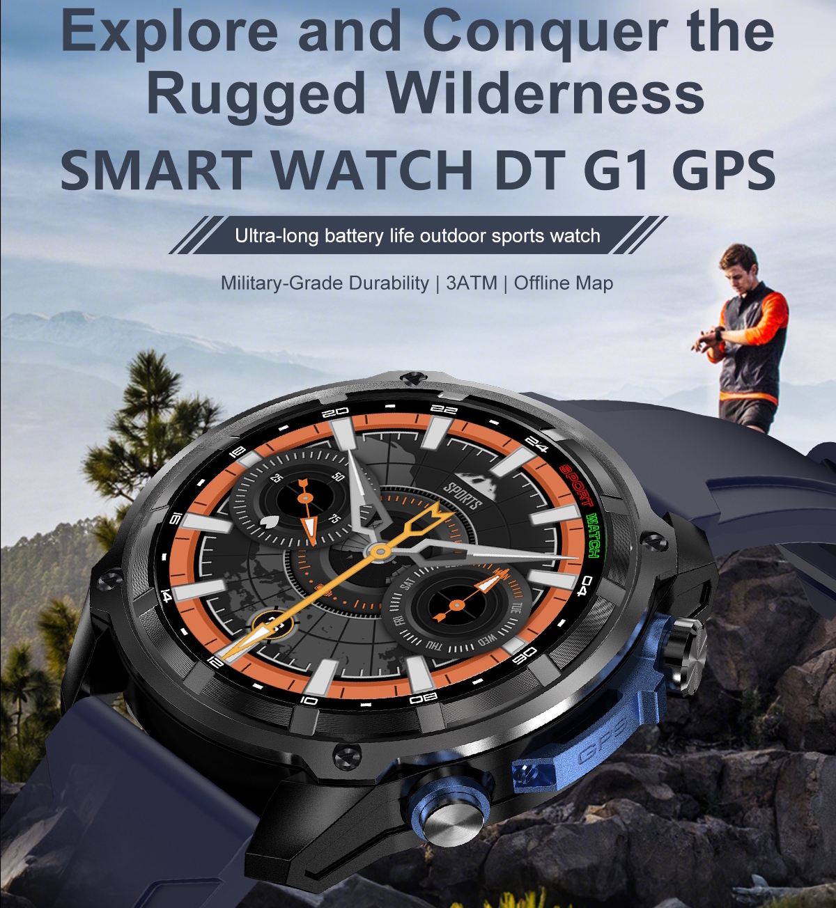 Smart Navigation Pro Steel Black з GPS, 3 ремінці УЦІНКА — фото 5