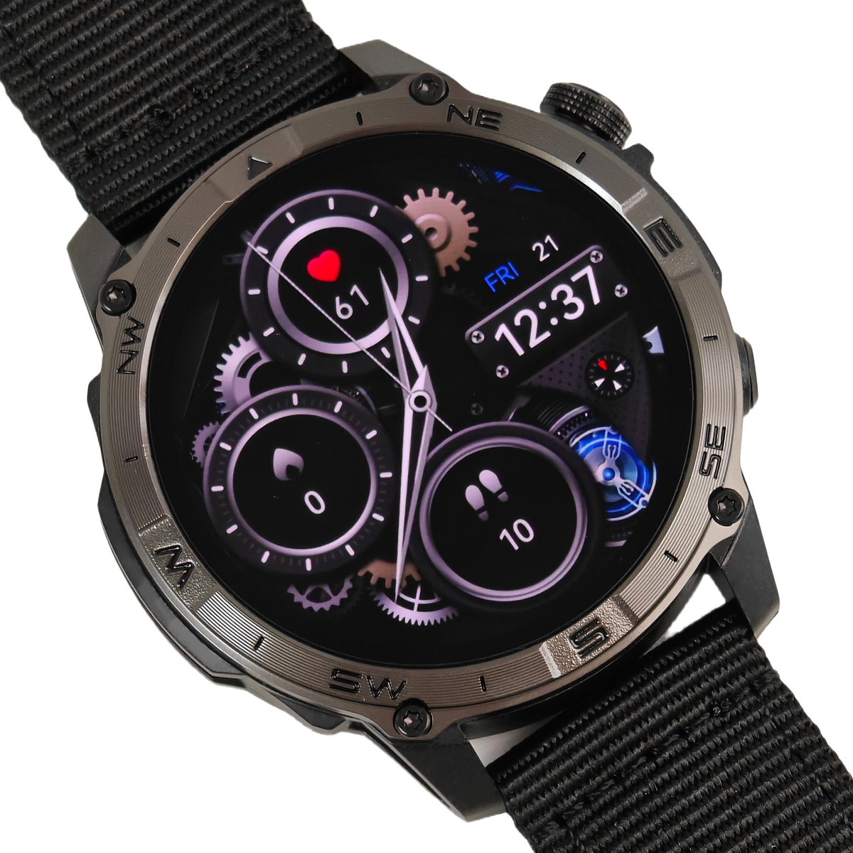 North Edge GPS Titan Black Spider, 2 ремінці — фото 2