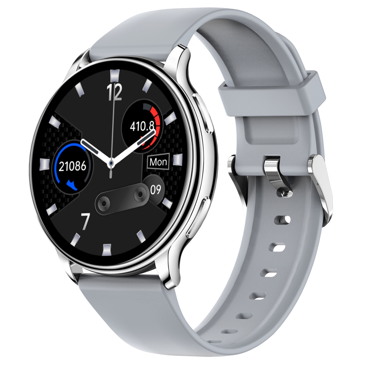 Smart Melisia Silver Rubber, 2 ремінці — фото 2