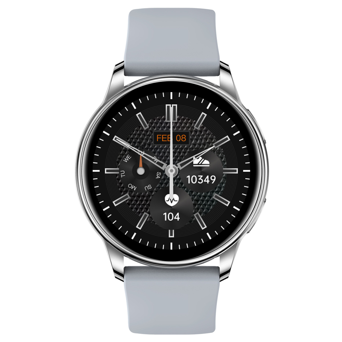 Smart Melisia Silver Rubber, 2 ремінці — фото 3