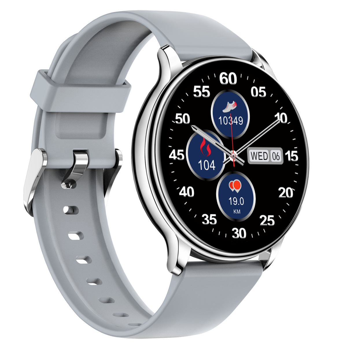 Smart Melisia Silver Rubber, 2 ремінці — фото 4