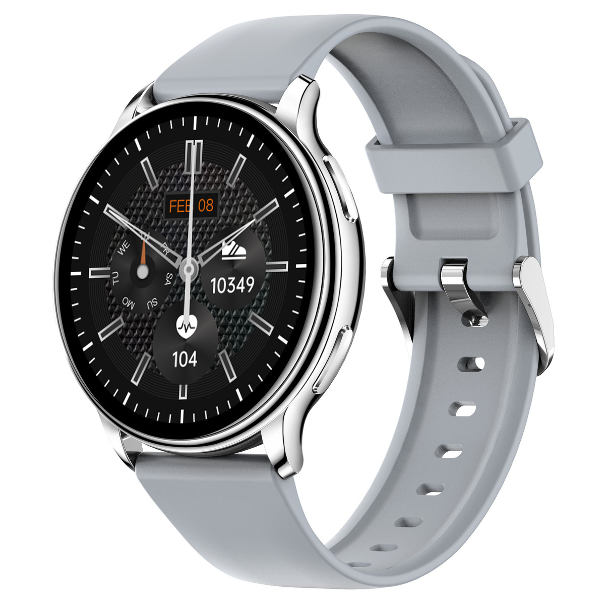 Smart Melisia Silver Rubber, 2 ремінці — фото 9