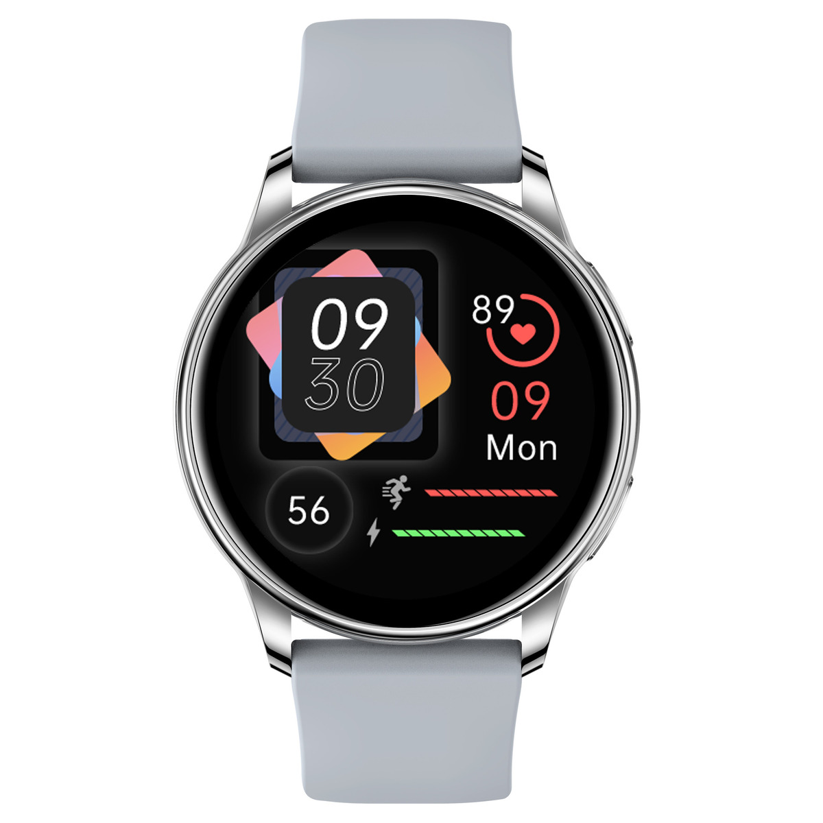Smart Melisia Silver Rubber, 2 ремінці — фото 10
