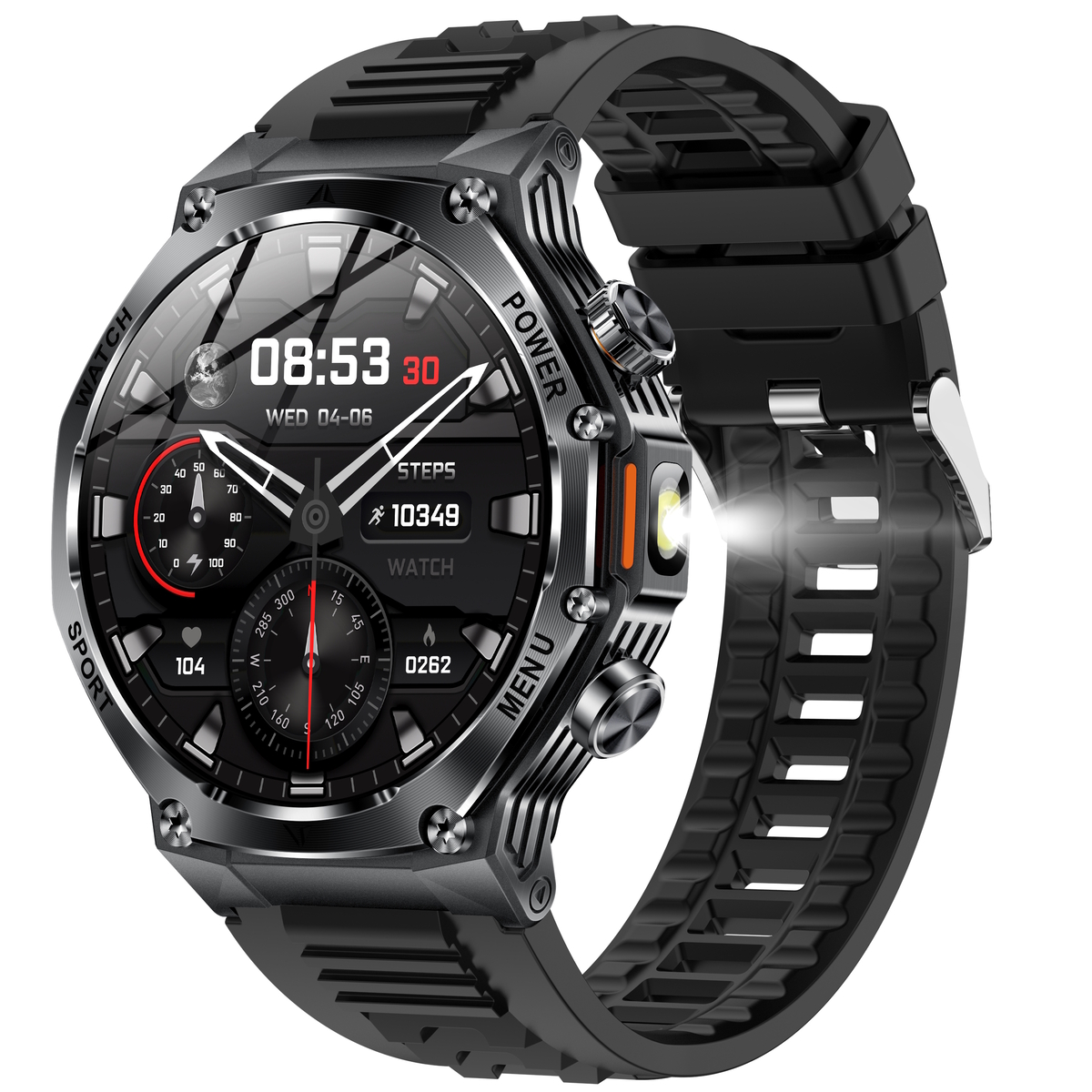 Smart Surf X Pro Black Rubber, 2 ремінці — фото 2