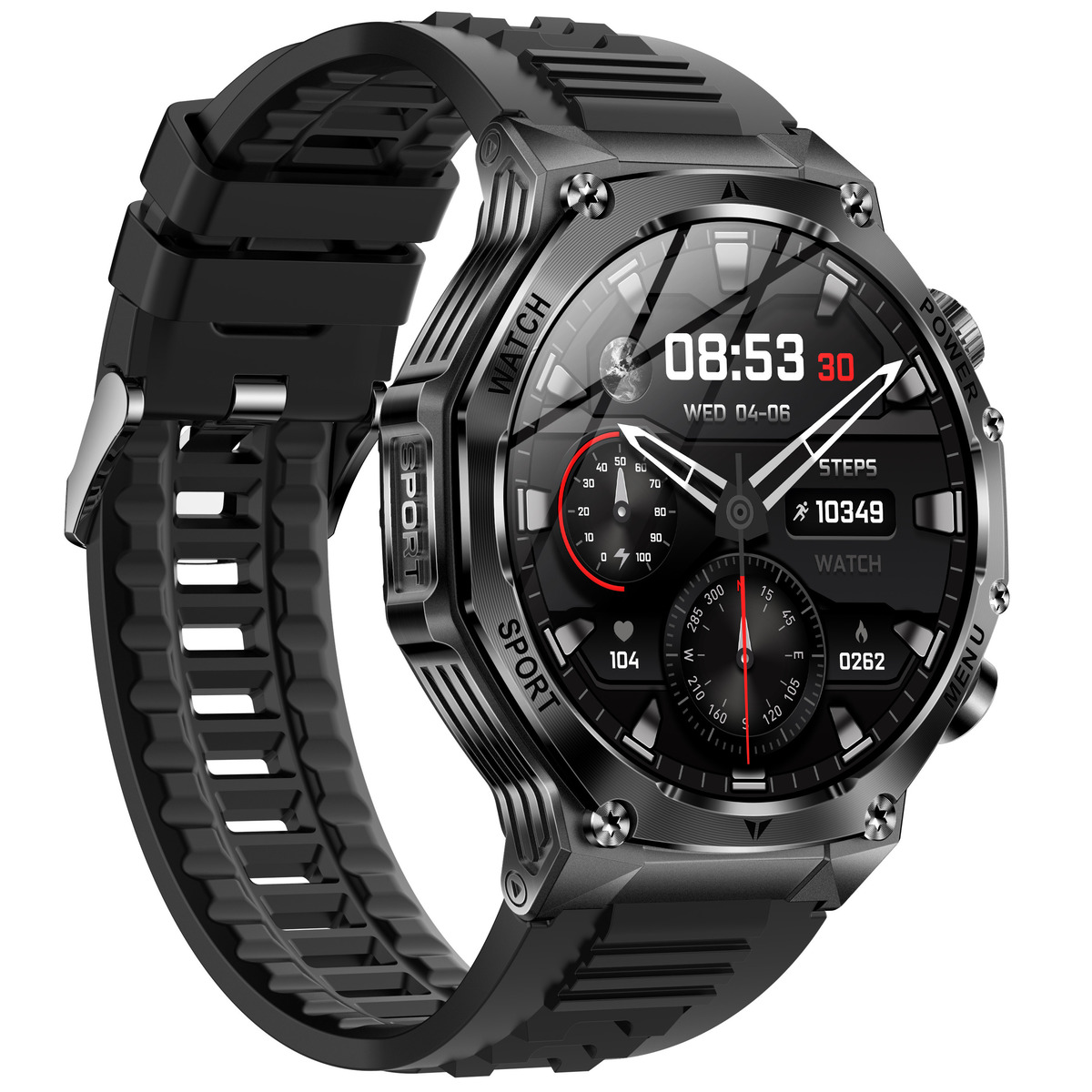 Smart Surf X Pro Black Rubber, 2 ремінці — фото 10