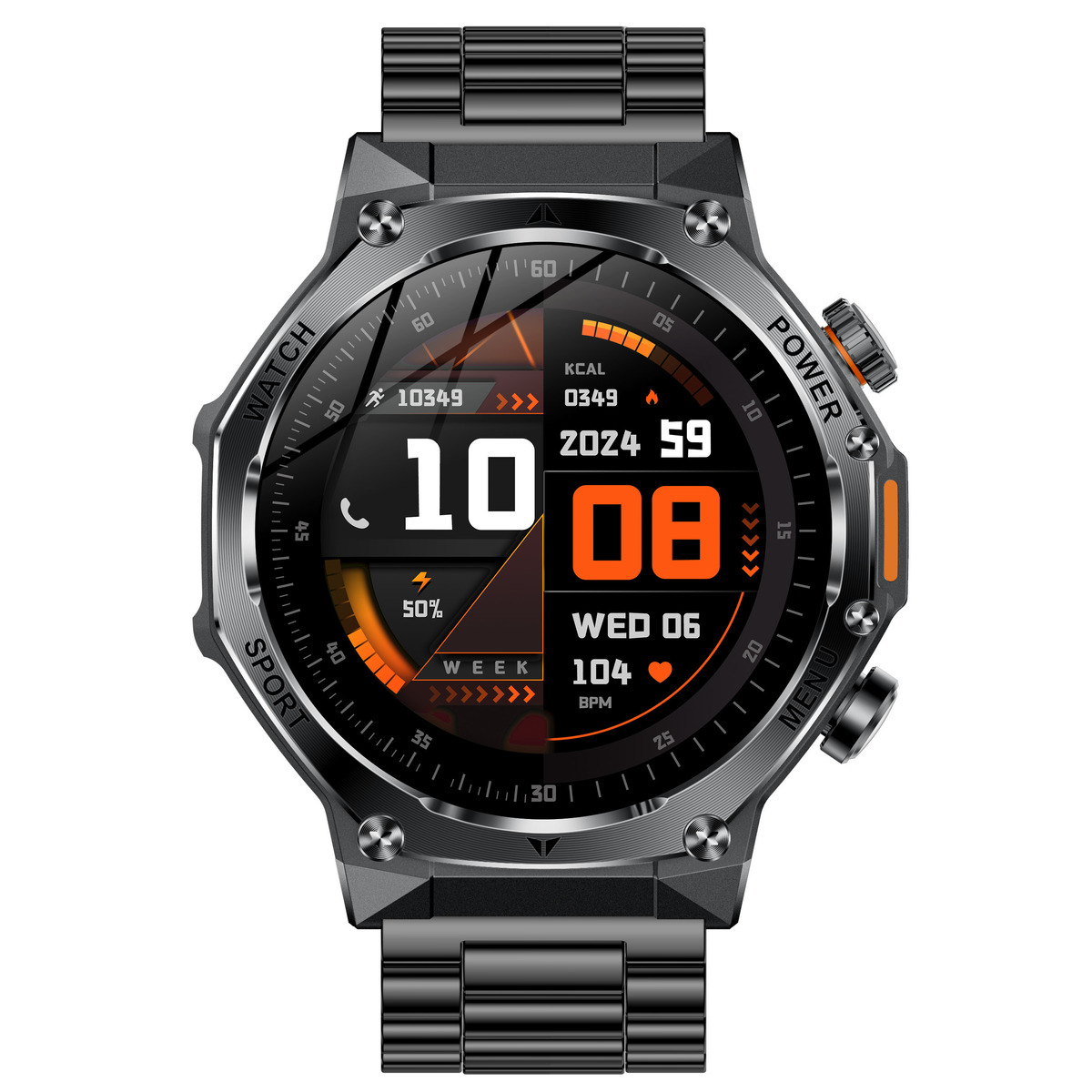 Smart Surf X Pro Black Steel, 2 ремінці — фото 3