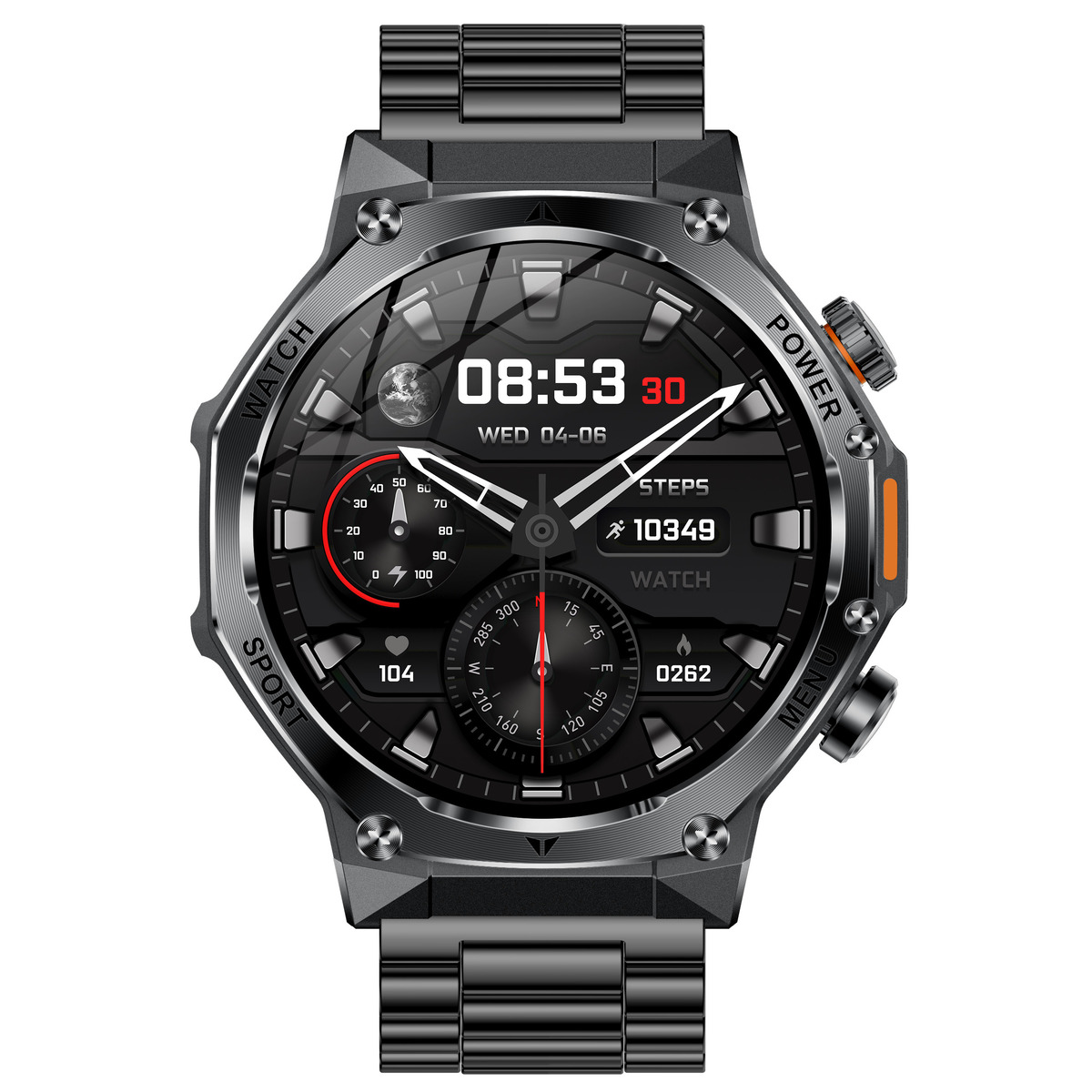 Smart Surf X Pro Black Steel, 2 ремінці — фото 10