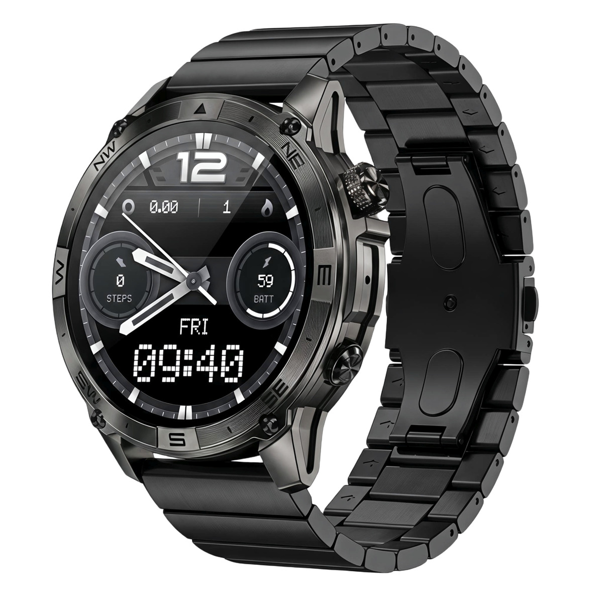 North Edge GPS Smart Titan Centurion Black, 2 ремінці — фото 2