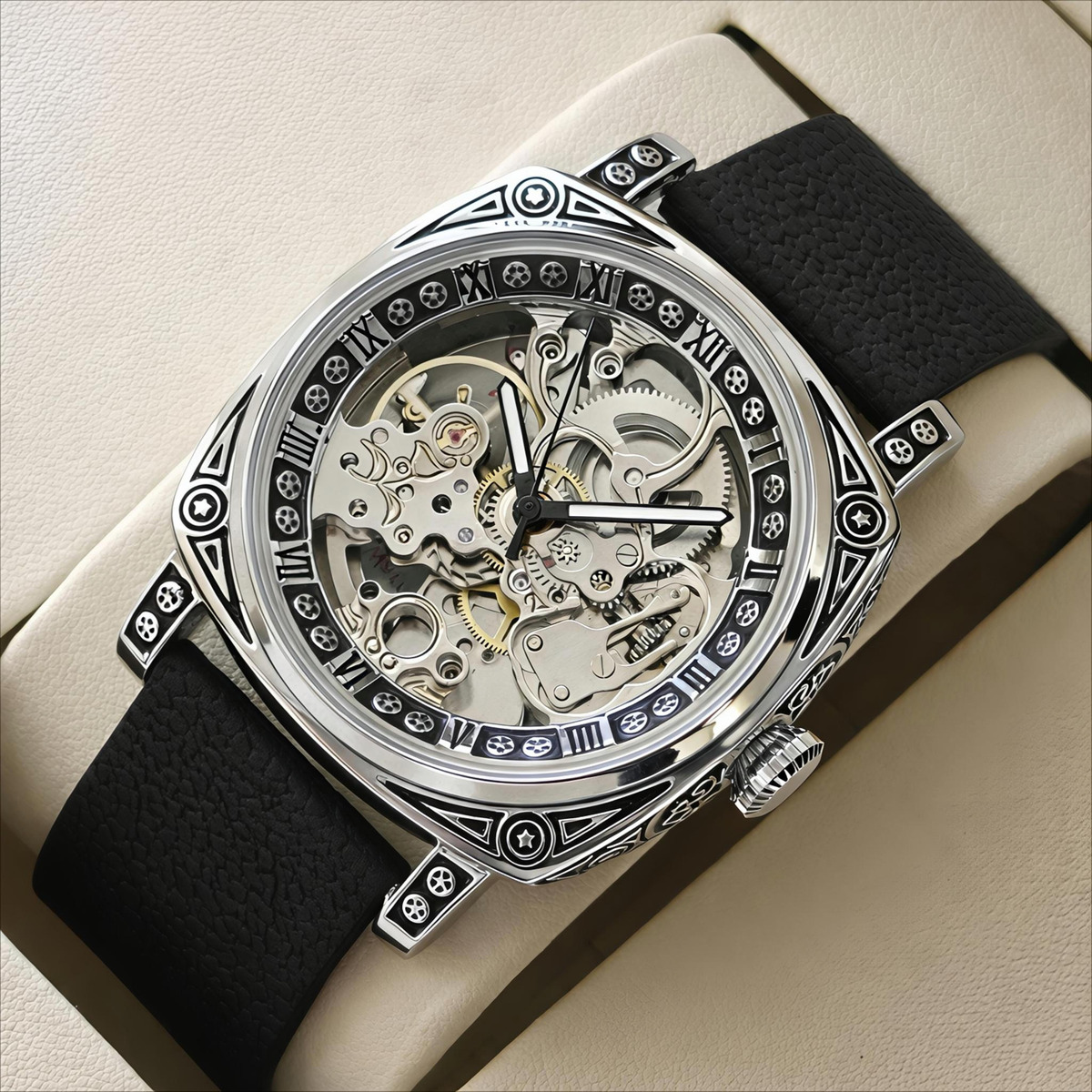 WishDoIt Baron Imperial Black, 2 ремінці — фото 2