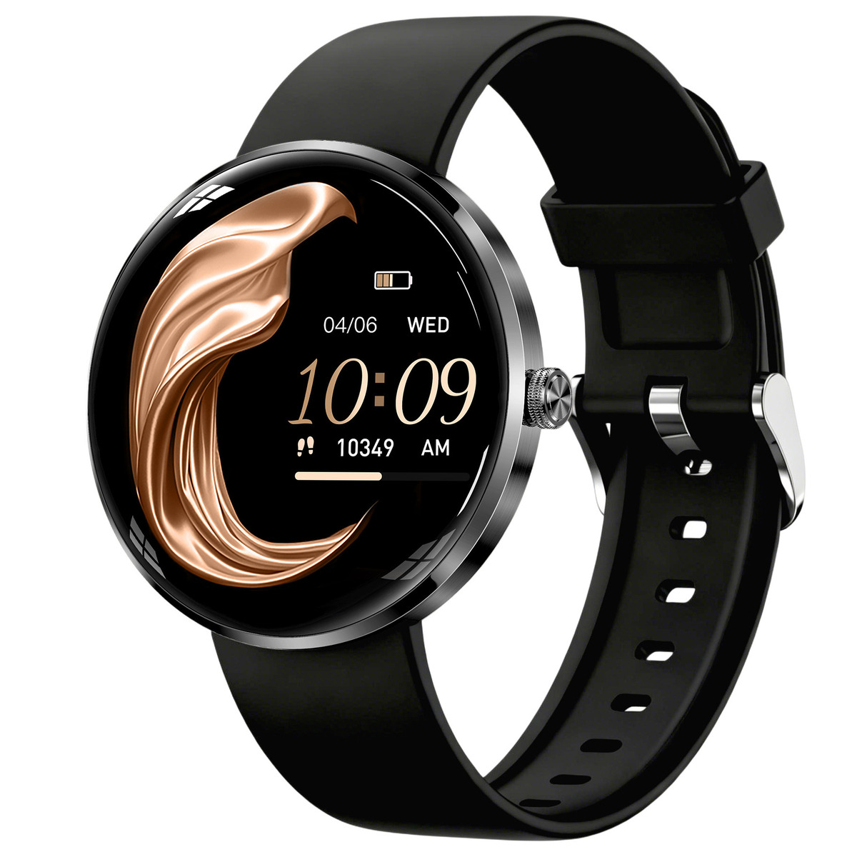 Smart Luna Rubber Black, 2 ремінці