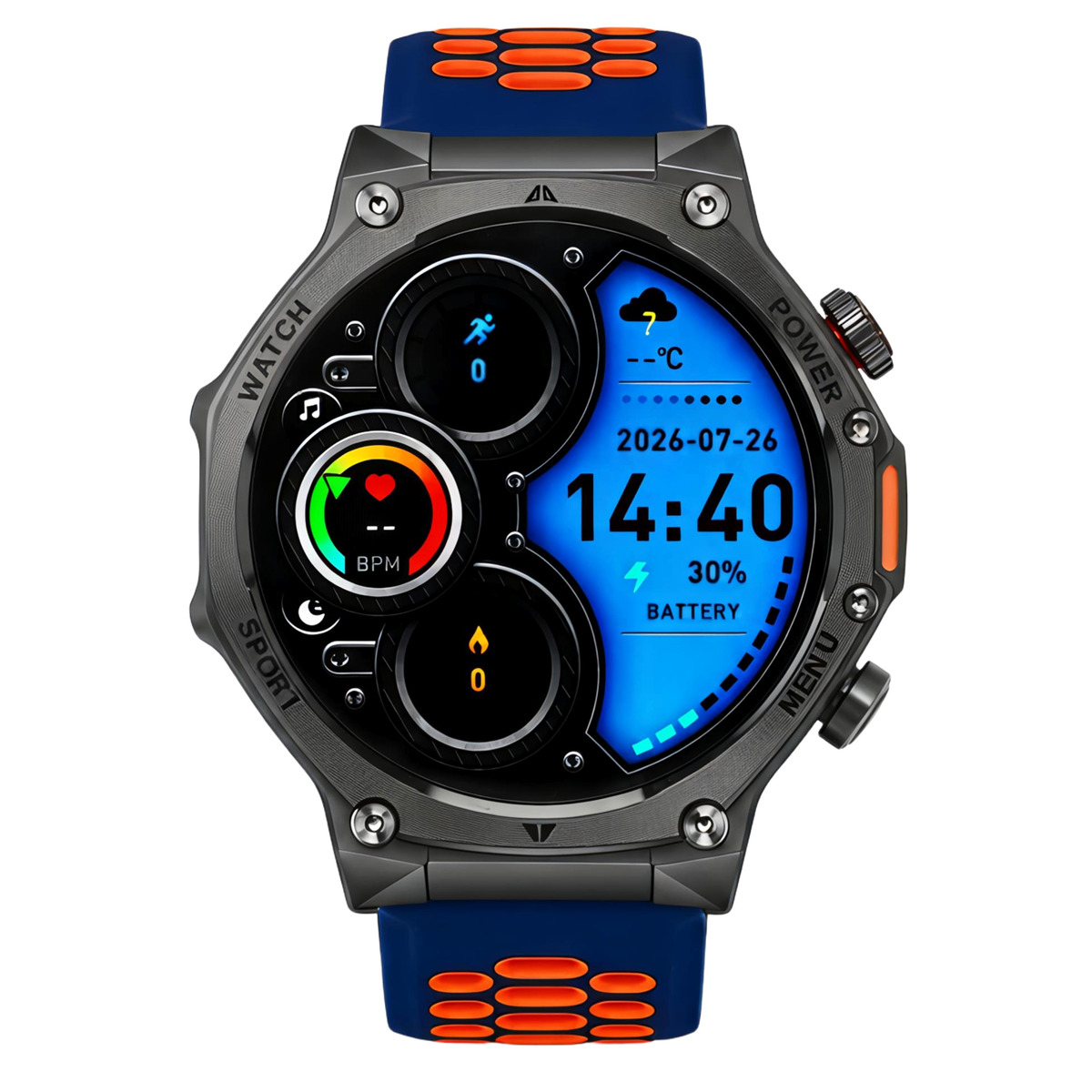 Smart Surf X Pro Lava Blue, 3 ремінці — фото 2