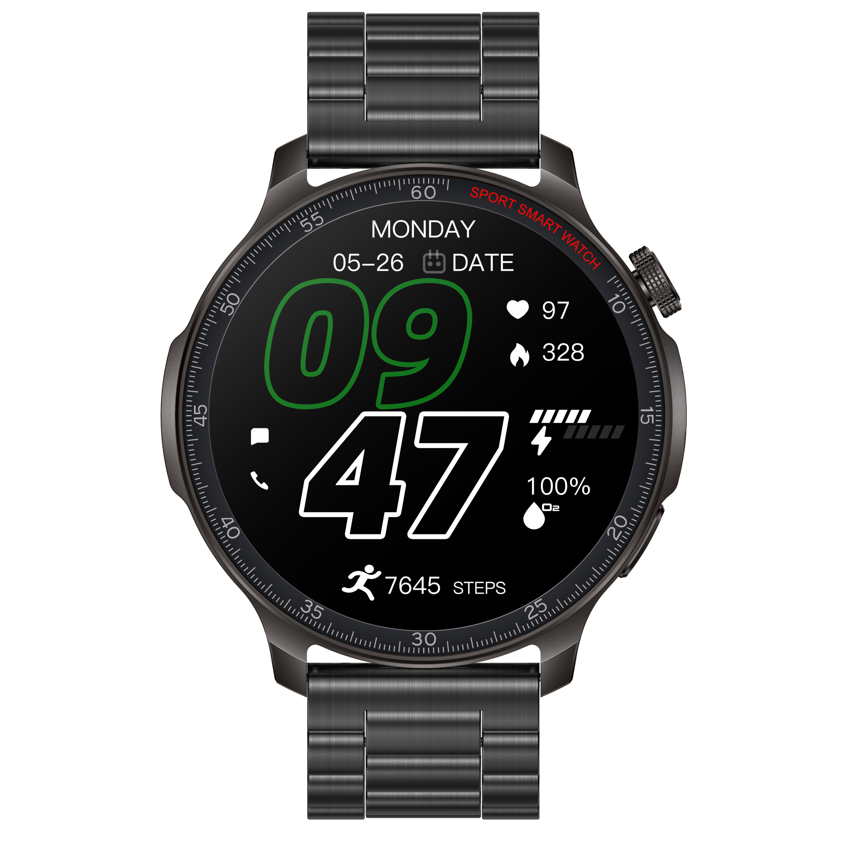 Smart Colorado Nylon Black 5BAR, 2 ремінці — фото 2