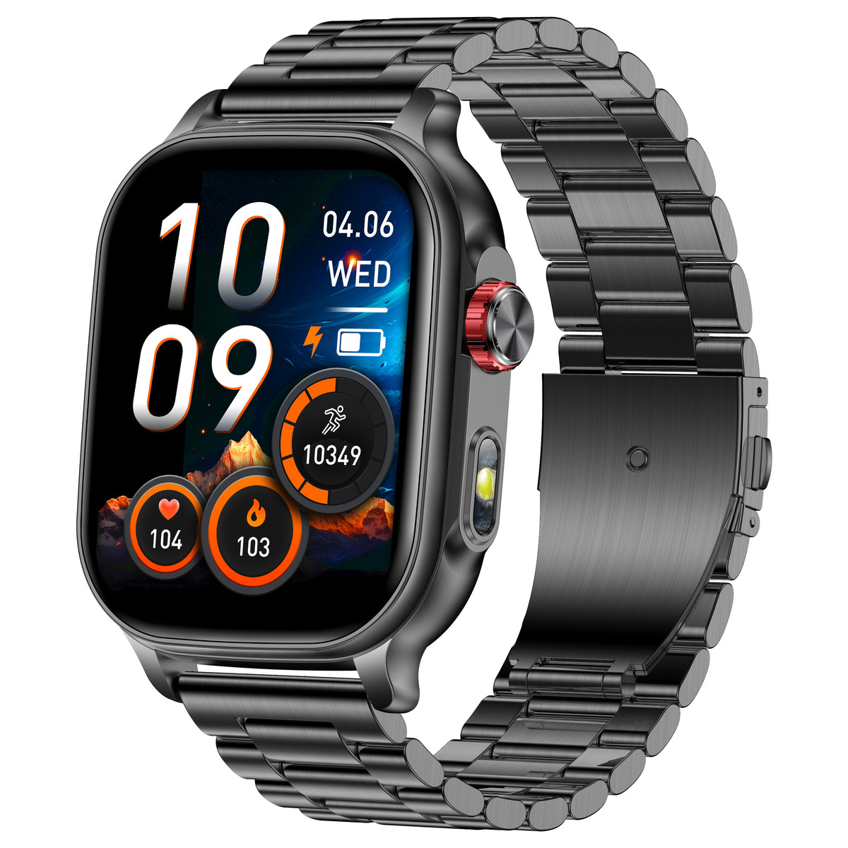 Smart Energy Steel Black 5BAR, 2 ремінці