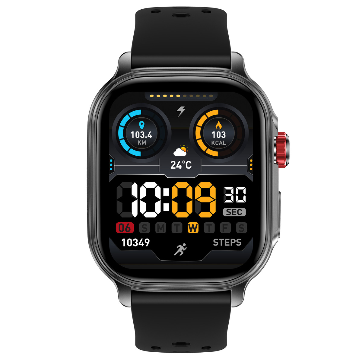 Smart Energy Steel Black 5BAR, 2 ремінці — фото 3