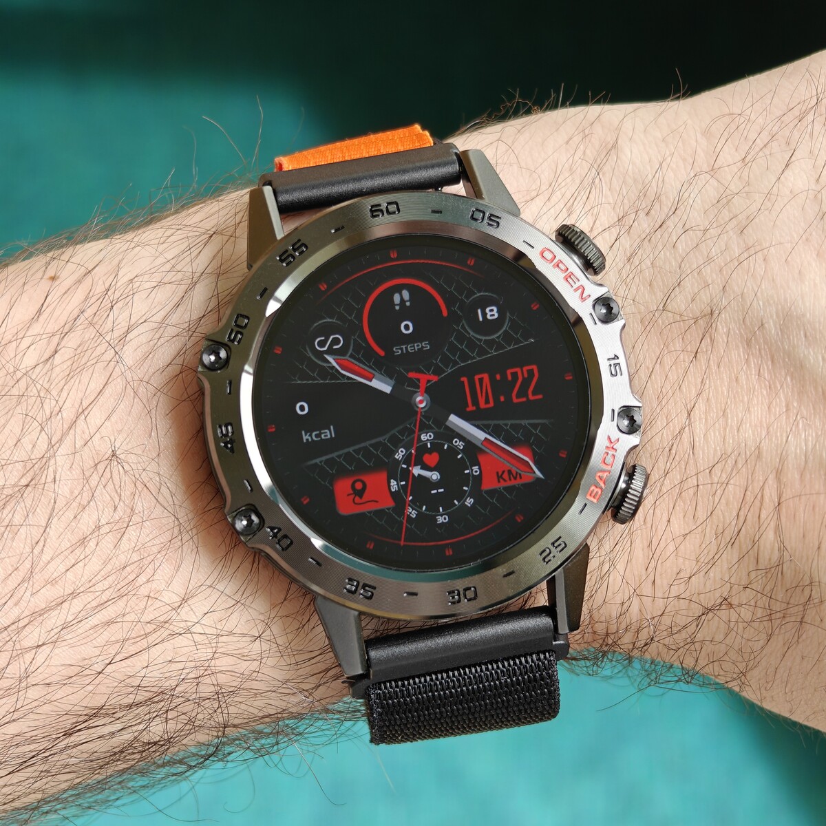 Smart Delta K52 Orange Black, 3 ремінці — фото 7