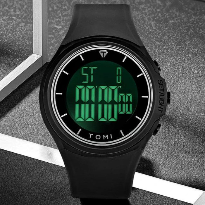 Мужские тактические часы Tomi Mono Black