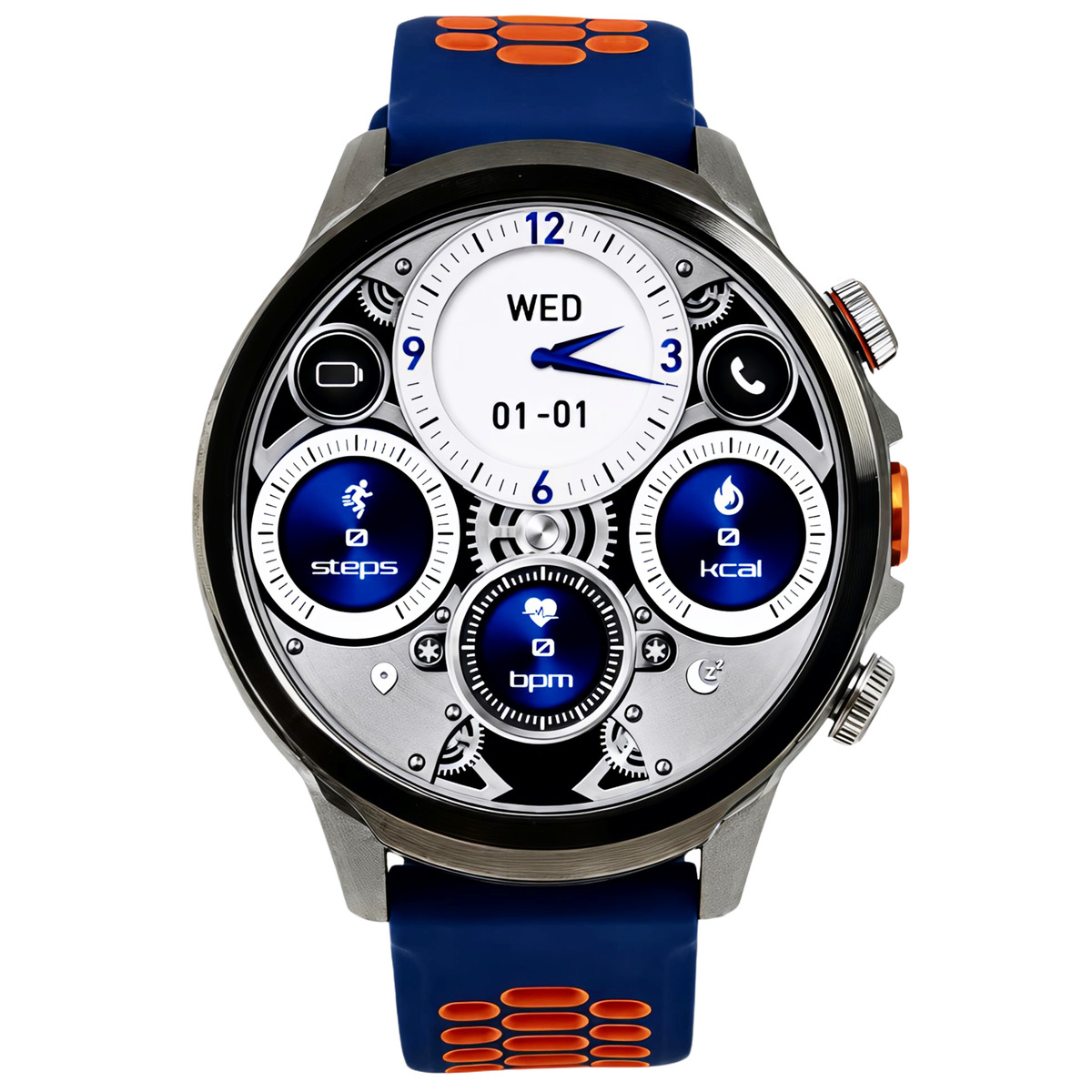 Smart Technology Lava Blue з SIM-картою, 2 ремінці — фото 2