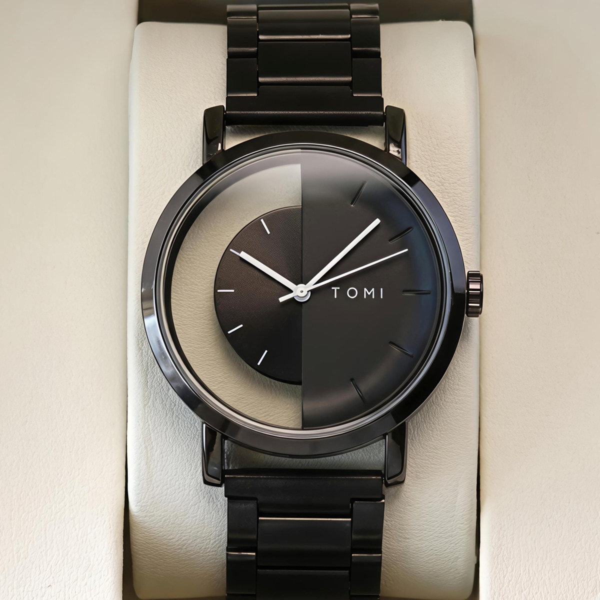 Tomi Gentleman Steel Black, 2 ремінці — фото 2