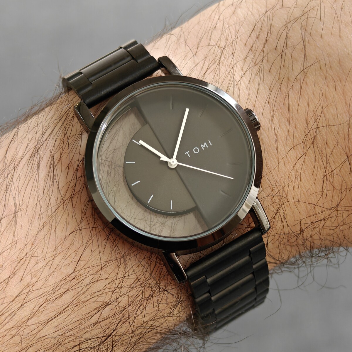 Tomi Gentleman Steel Black, 2 ремінці — фото 7