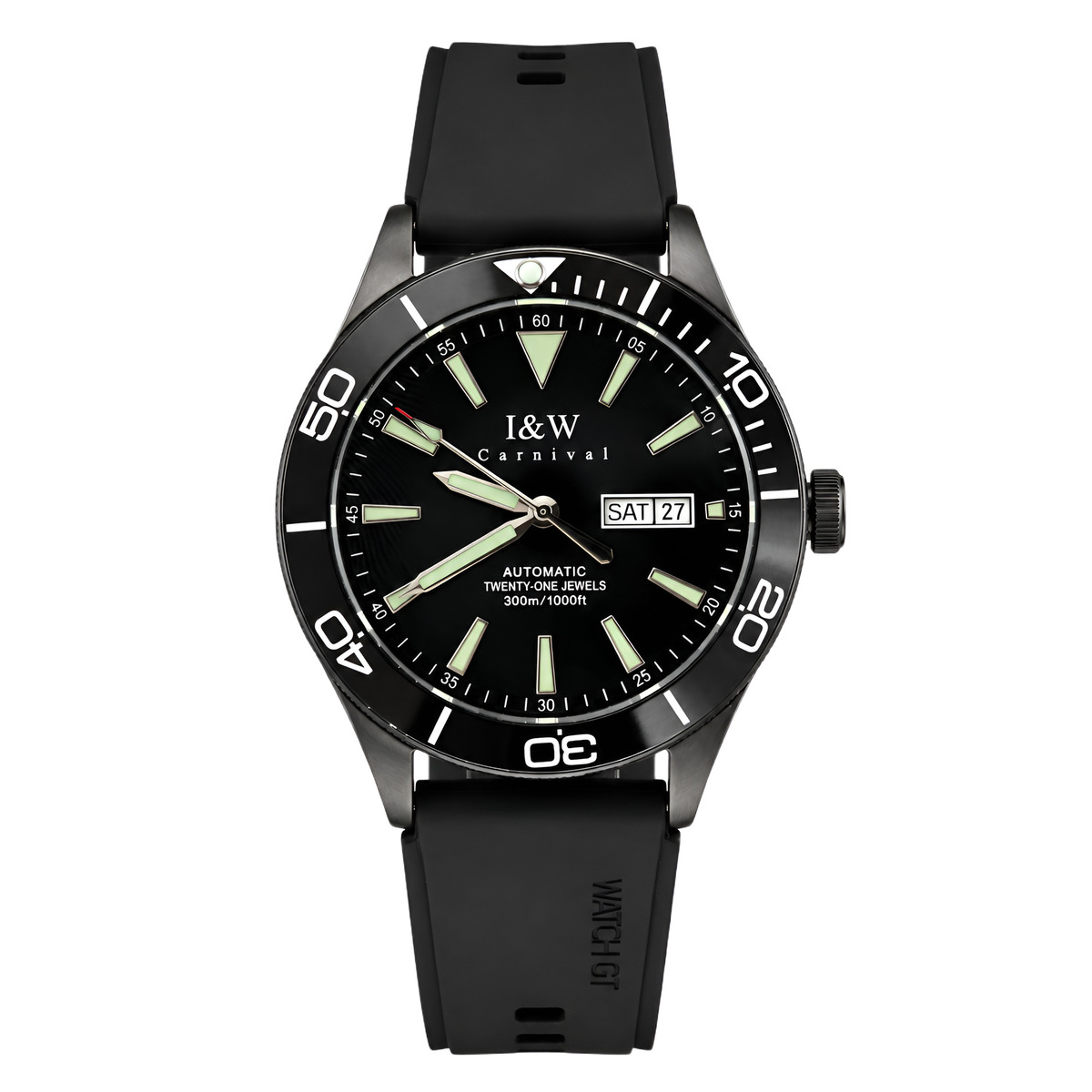 Carnival Shark Sport Black 10 Bar, 2 ремінці — фото 2