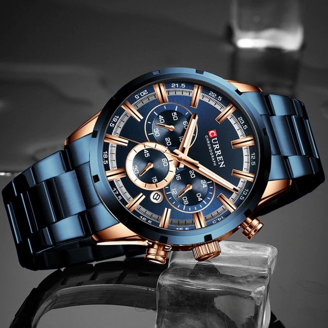 Curren Wild Lava Blue, 2 ремінці — фото 3