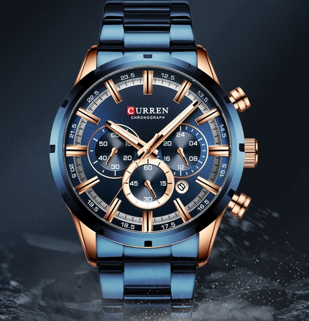 Curren Wild Lava Blue, 2 ремінці — фото 6