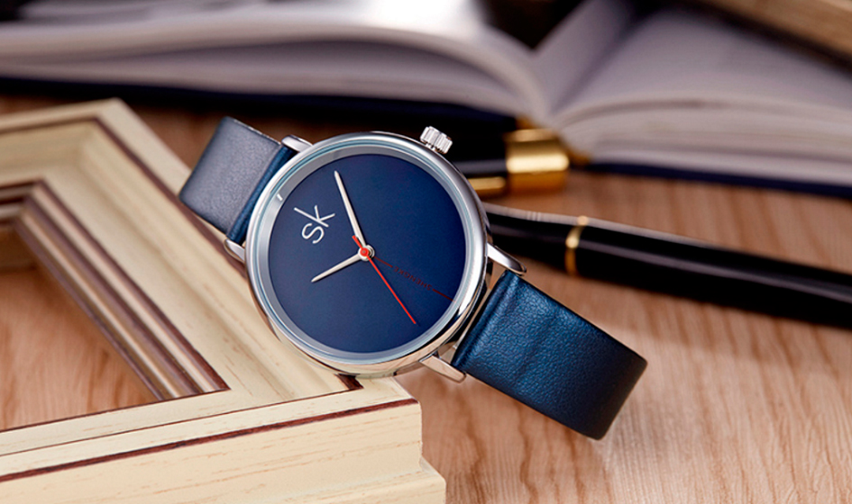 Женские часы Shengke Blue