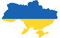 Ukraine map icon